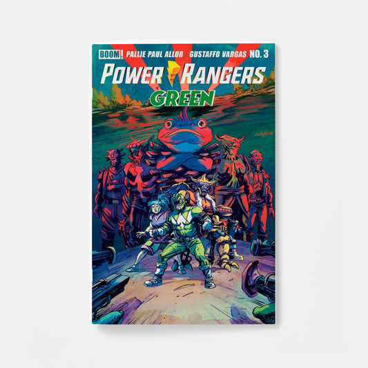Power Rangers Green #3 B Variant (Dressed, Vargas) | presale | 2026-10-21