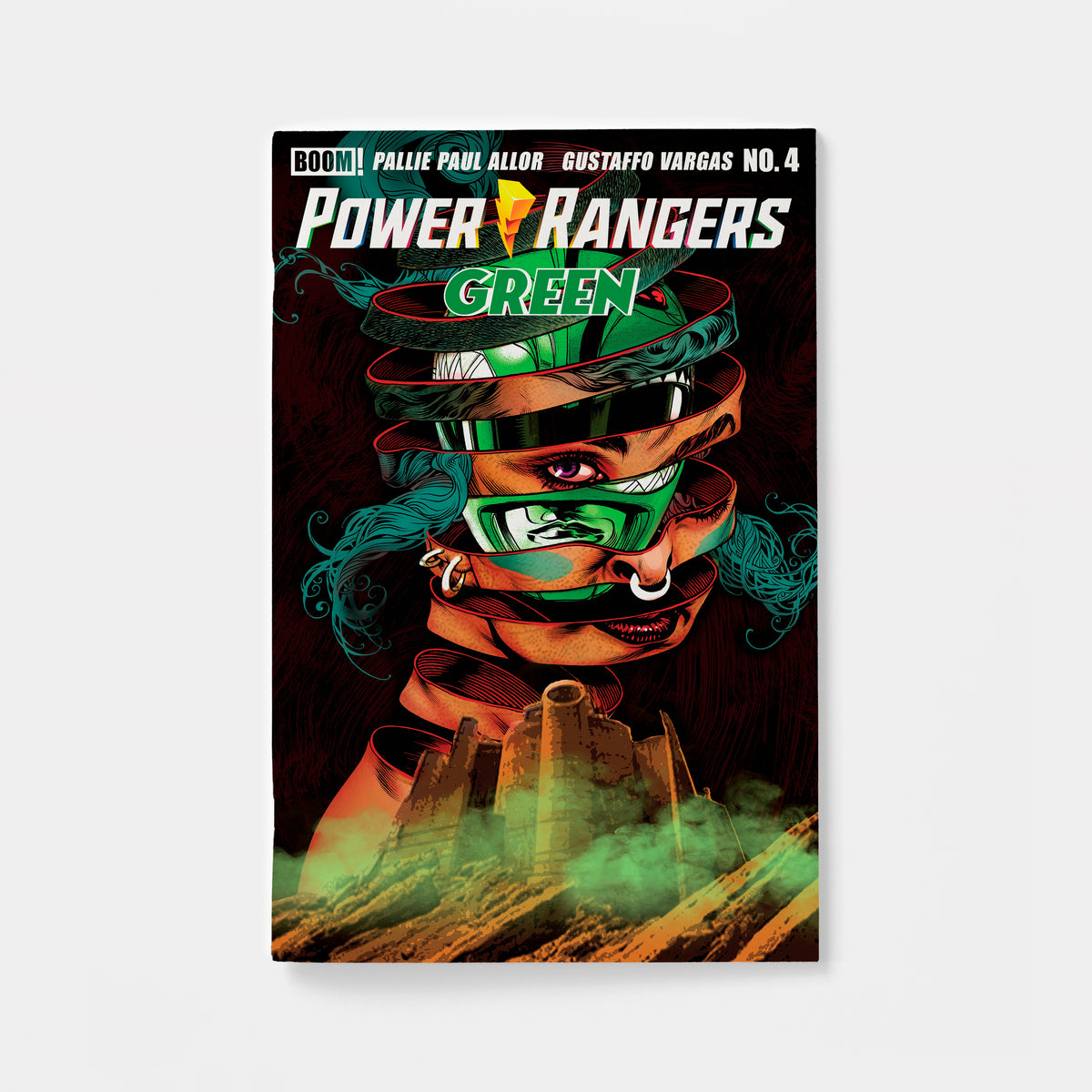 Power Rangers Green #4 A Main (Dressed, Harris) | presale | 2026-11-18