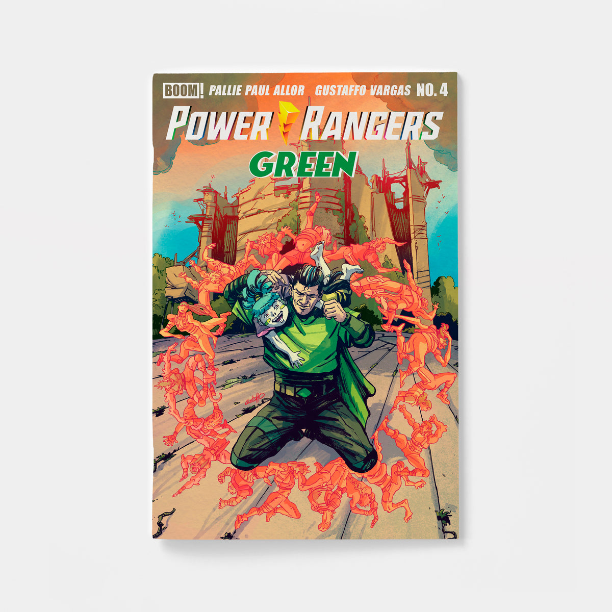 Power Rangers Green #4 B Variant (Dressed, Vargas) | presale | 2026-11-18