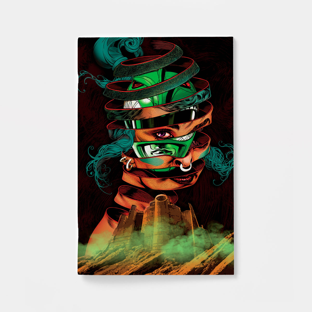 Power Rangers Green #4 D Foil Variant (Full Art, Foil, Harris) | presale | 2026-11-18