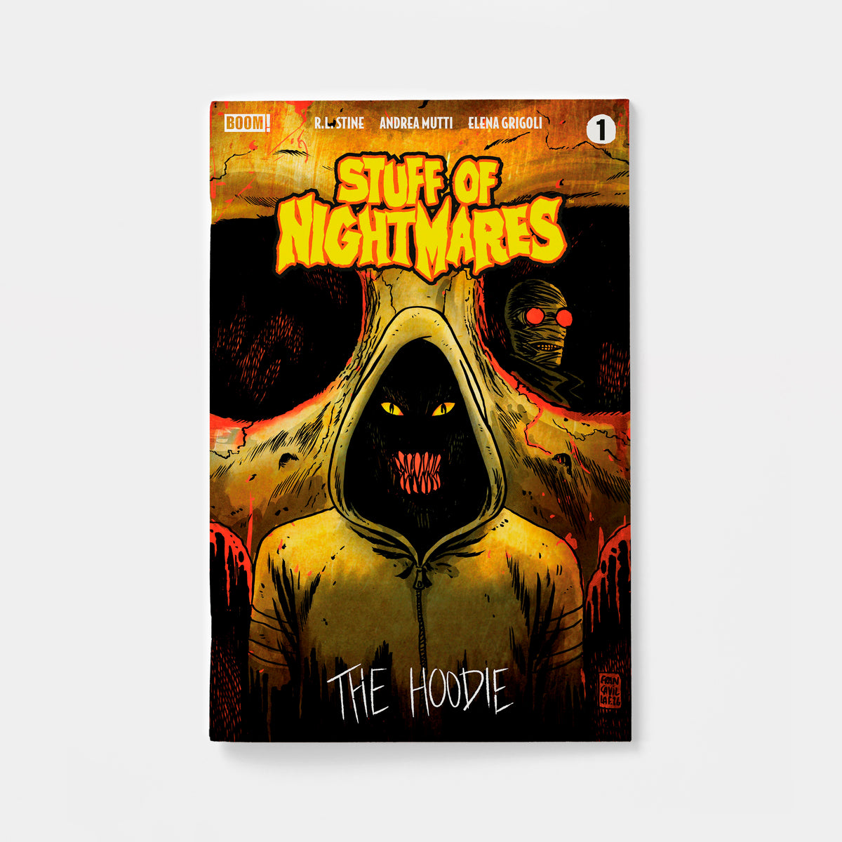 Stuff of Nightmares: The Hoodie #1 A Main (Dressed, Francavilla) | presale | 2026-12-02