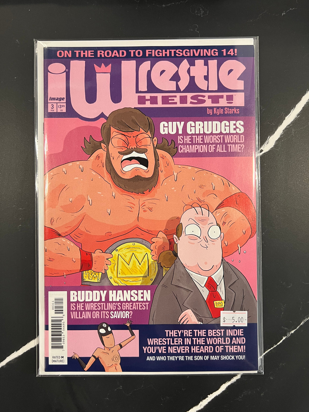 WRESTLE HEIST #1-5 | Full set
