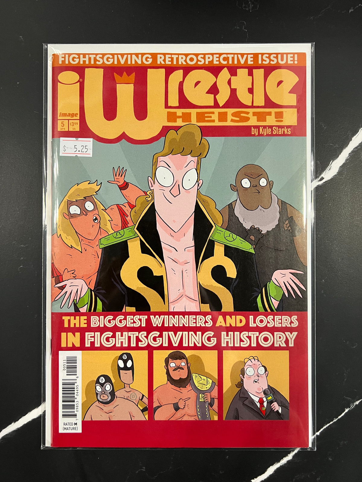 WRESTLE HEIST #1-5 | Full set