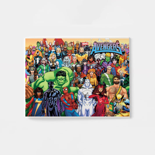 AVENGERS #34 WRAPAROUND COVER