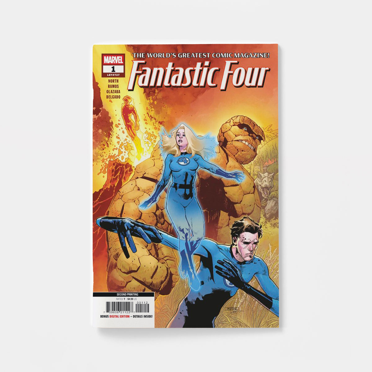 FANTASTIC FOUR #1 | 2nd Printing Mahmud Asrar