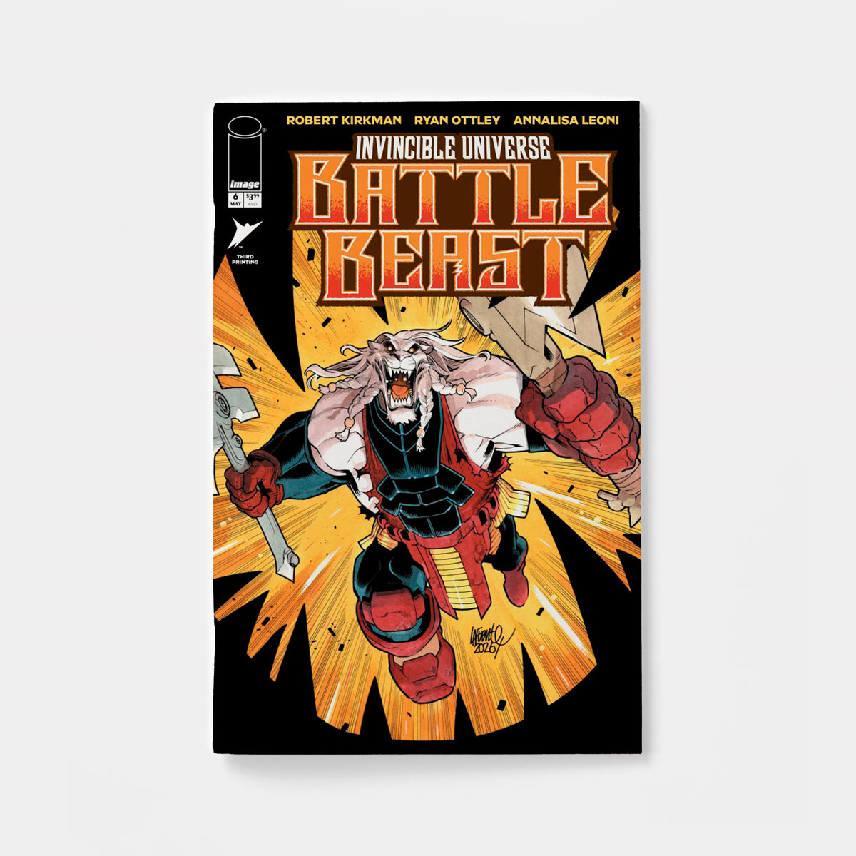INVINCIBLE UNIVERSE BATTLE BEAST #6 | 3rd Printing