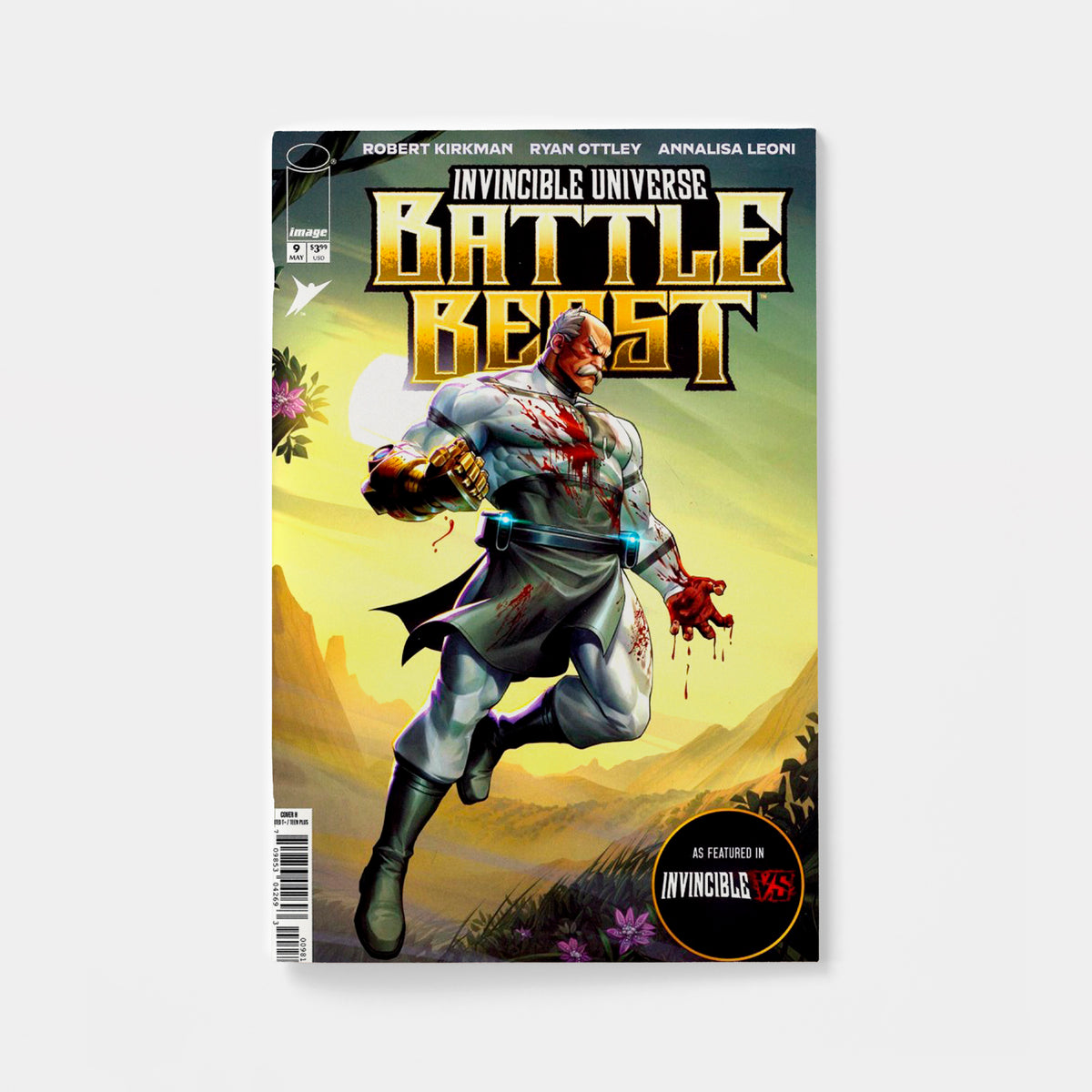 Invincible Universe: Battle Beast #9 | Cover H Dan Eder Vs. Variant
