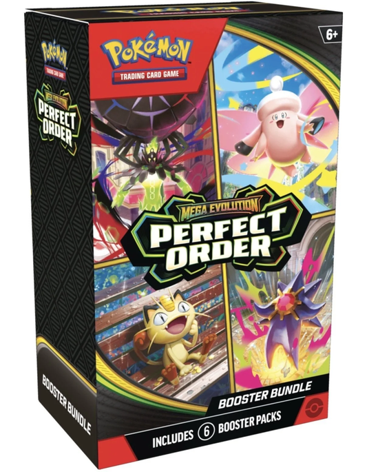 pokemon - mega evolution - perfect order - booster bundle