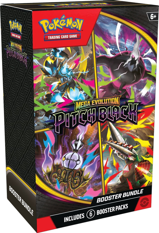 pokemon - mega evolution - pitch black - booster bundle