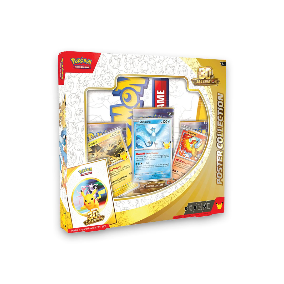 pokemon - 30th celebration - poster collection