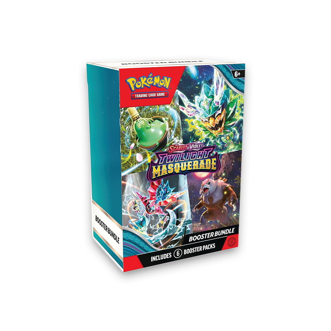 pokemon - scarlet and violet - twilight masquerade - booster bundle